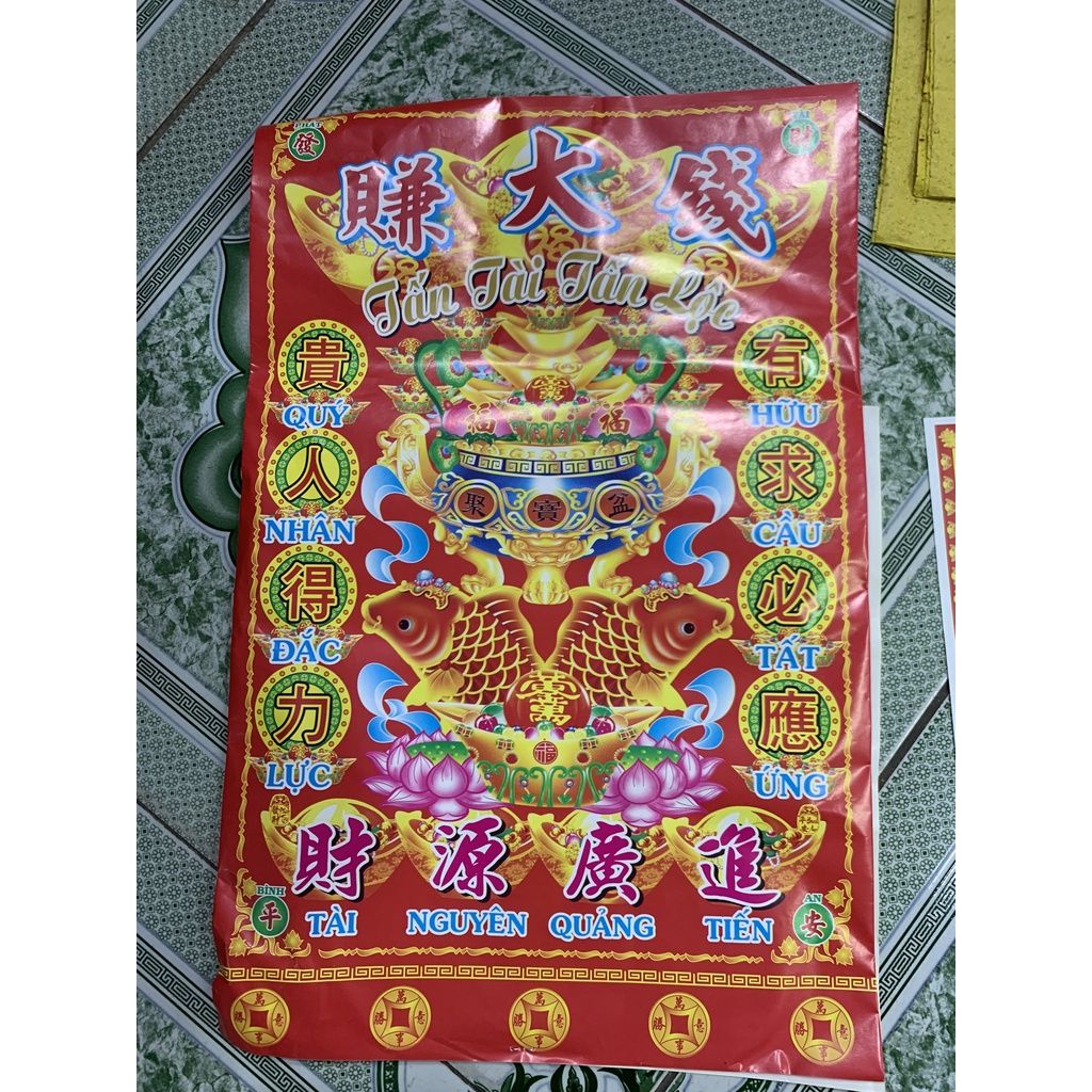 Bộ Giấy Cúng Tất Niên Cúng Ngày 30 - Ảnh 3
