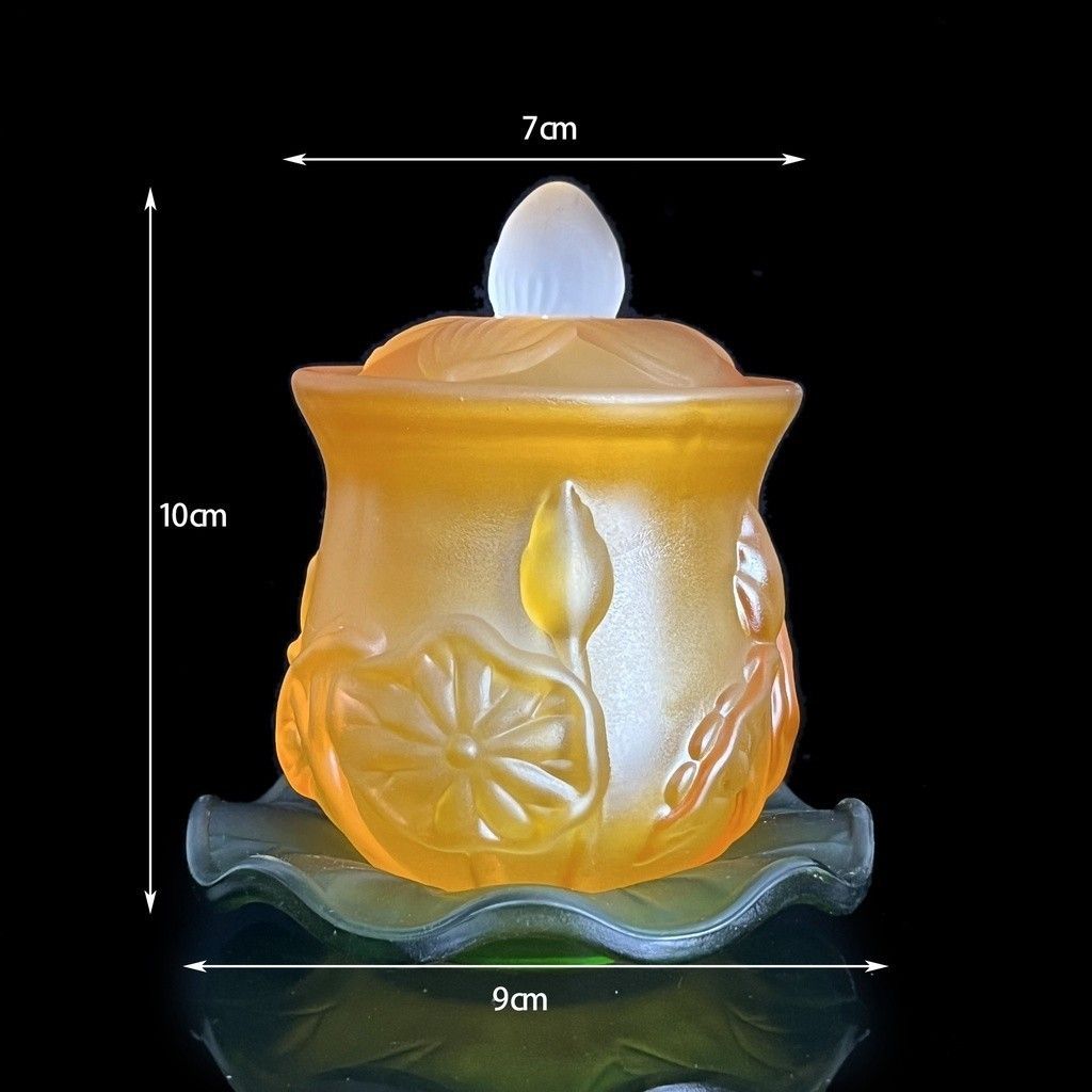 Chung Đại Bi ,Chung Có Nắp Đá Lưu Ly Vàng - Ảnh 3