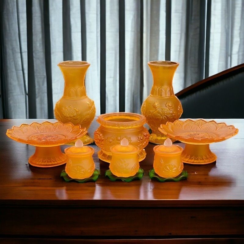 Chung Đại Bi ,Chung Có Nắp Đá Lưu Ly Vàng - Ảnh 5